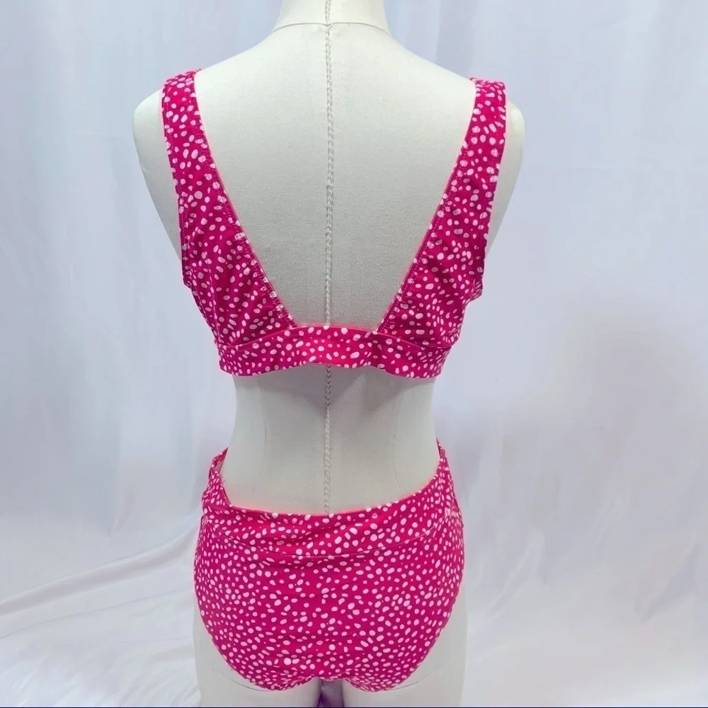 Pink Shein Bikini Set